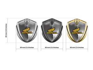Honda 3D Emblem Abzeichen Renn Design Glänzend 3D